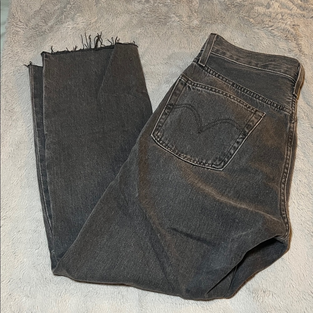 Levi's Women's Ankle & Cropped Jeans - Dark Gray